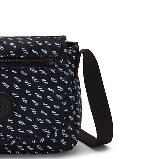 Kipling Sabian Printed Crossbody Mini Tassen Blauw | België 1862IL